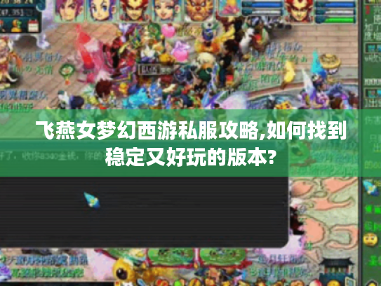 飞燕女梦幻西游私服攻略,如何找到稳定又好玩的版本?