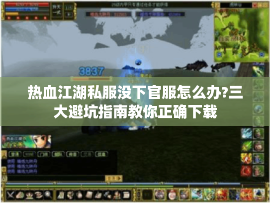 热血江湖私服没下官服怎么办?三大避坑指南教你正确下载