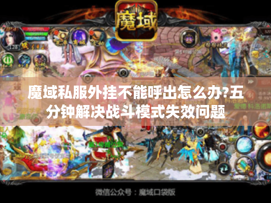 魔域私服外挂不能呼出怎么办?五分钟解决战斗模式失效问题