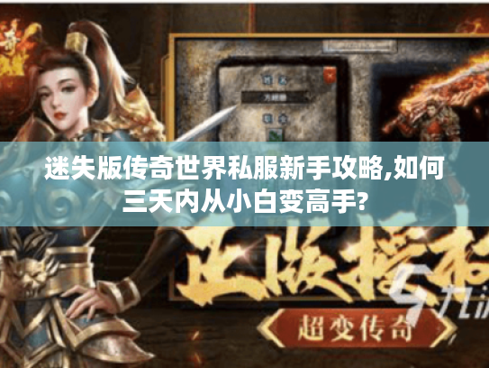 迷失版传奇世界私服新手攻略,如何三天内从小白变高手? 迷失版传奇世界私服新手攻略,如何三天内从小白变高手?