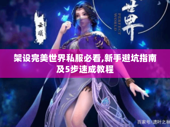 架设完美世界私服必看,新手避坑指南及5步速成教程