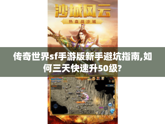 传奇世界sf手游版新手避坑指南,如何三天快速升50级?