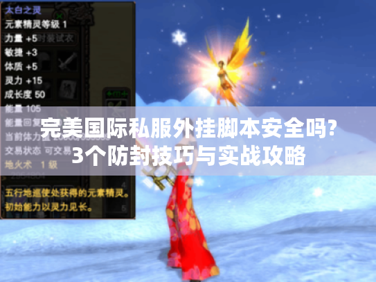 完美国际私服外挂脚本安全吗?3个防封技巧与实战攻略
