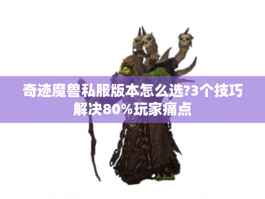 奇迹魔兽私服版本怎么选?3个技巧解决80%玩家痛点