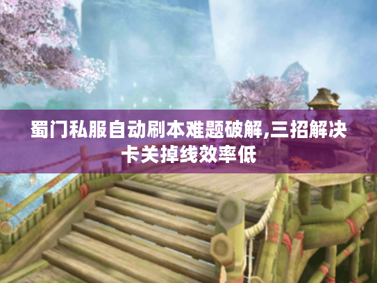 蜀门私服自动刷本难题破解,三招解决卡关掉线效率低