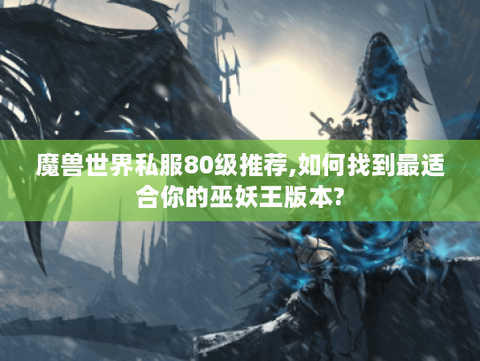 魔兽世界私服80级推荐,如何找到最适合你的巫妖王版本?