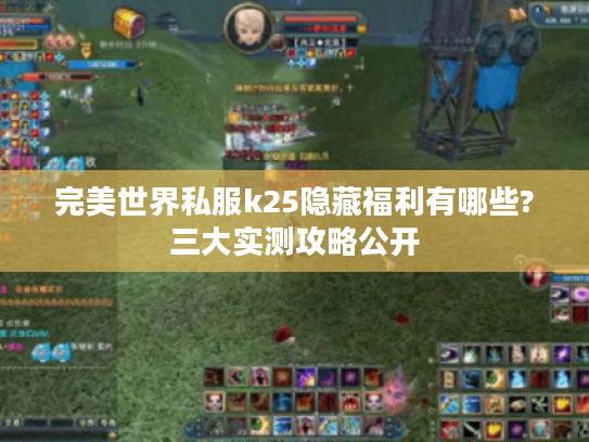完美世界私服k25隐藏福利有哪些?三大实测攻略公开