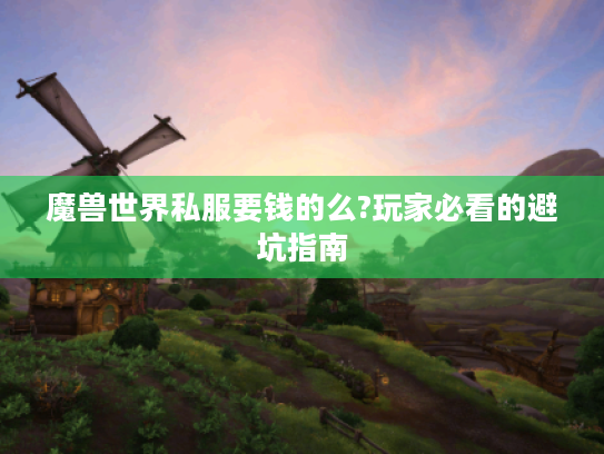 魔兽世界私服要钱的么?玩家必看的避坑指南