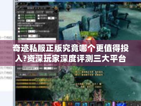 奇迹私服正版究竟哪个更值得投入?资深玩家深度评测三大平台 奇迹私服正版究竟哪个更值得投入?资深玩家深度评测三大平台