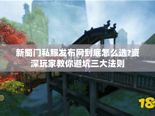 新蜀门私服发布网到底怎么选?资深玩家教你避坑三大法则