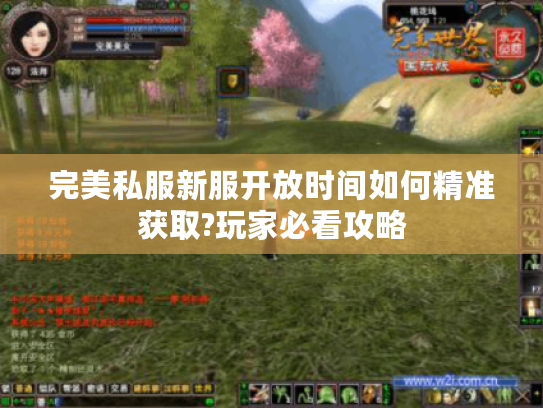 完美私服新服开放时间如何精准获取?玩家必看攻略