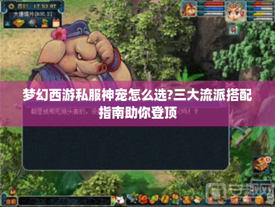 梦幻西游私服神宠怎么选?三大流派搭配指南助你登顶