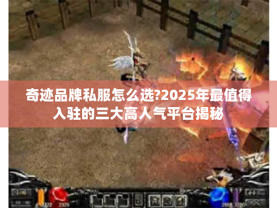 奇迹品牌私服怎么选?2025年最值得入驻的三大高人气平台揭秘