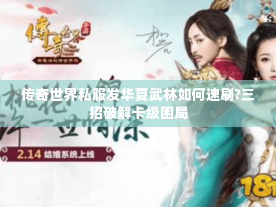 传奇世界私服发华夏武林如何速刷?三招破解卡级困局