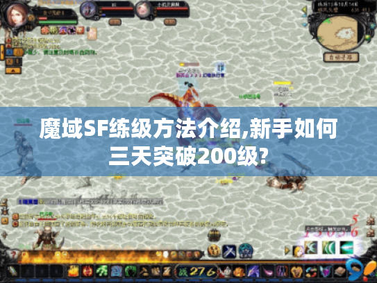 魔域SF练级方法介绍,新手如何三天突破200级?