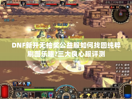 DNF新开无抽奖公益服如何找回纯粹刷图乐趣?三大良心服评测