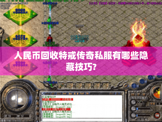 人民币回收特戒传奇私服有哪些隐藏技巧?