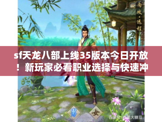 sf天龙八部上线35版本今日开放！新玩家必看职业选择与快速冲级攻略