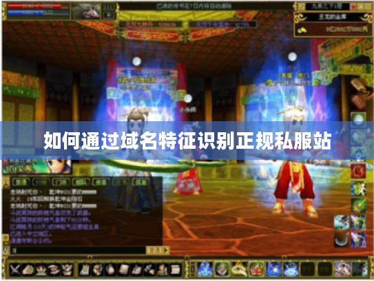 如何通过域名特征识别正规私服站