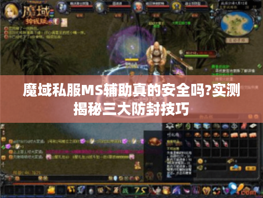 魔域私服MS辅助真的安全吗?实测揭秘三大防封技巧