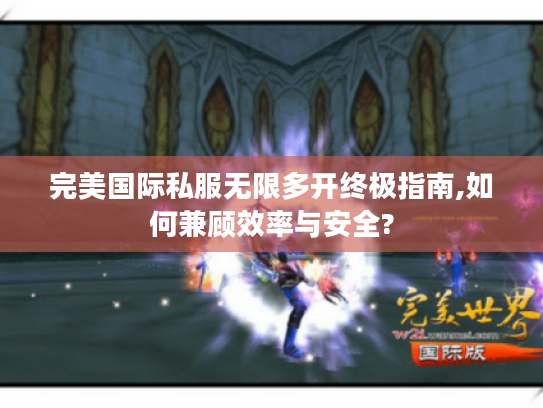 完美国际私服无限多开终极指南,如何兼顾效率与安全?