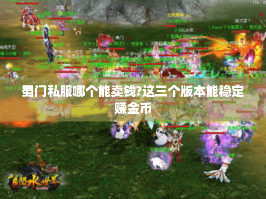 蜀门私服哪个能卖钱?这三个版本能稳定赚金币