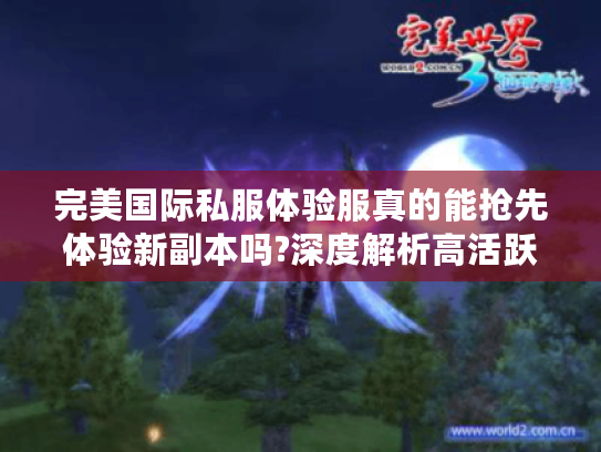 完美国际私服体验服真的能抢先体验新副本吗?深度解析高活跃私服生态