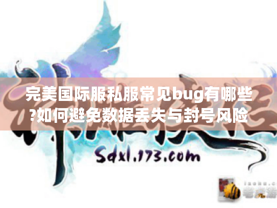 完美国际服私服常见bug有哪些?如何避免数据丢失与封号风险