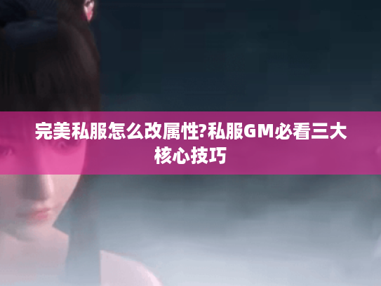 完美私服怎么改属性?私服GM必看三大核心技巧
