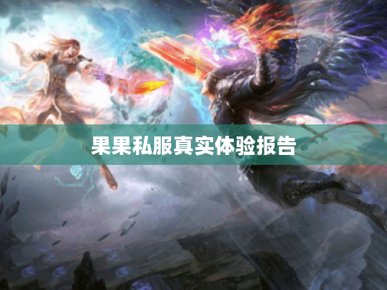 果果私服真实体验报告