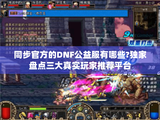 同步官方的DNF公益服有哪些?独家盘点三大真实玩家推荐平台