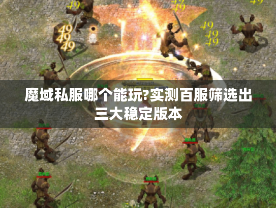 魔域私服哪个能玩?实测百服筛选出三大稳定版本