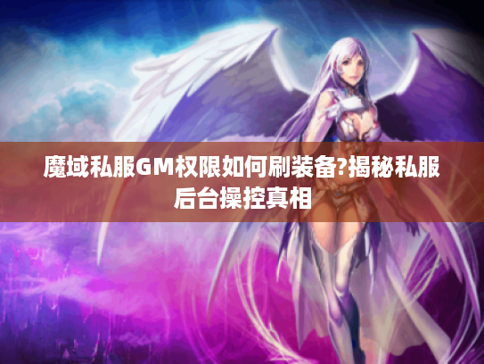 魔域私服GM权限如何刷装备?揭秘私服后台操控真相
