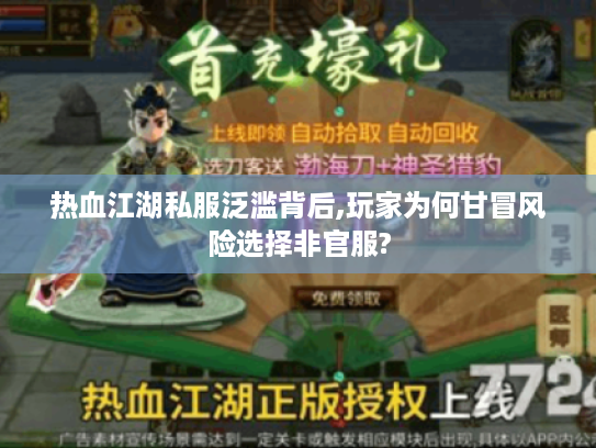 热血江湖私服泛滥背后,玩家为何甘冒风险选择非官服?