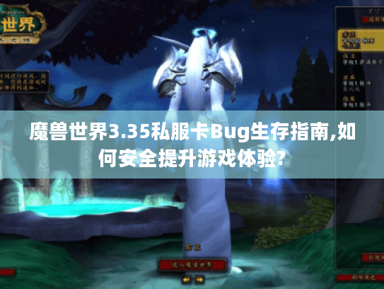 魔兽世界3.35私服卡Bug生存指南,如何安全提升游戏体验?