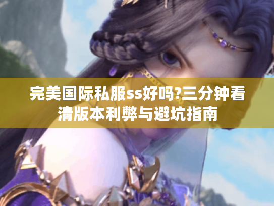 完美国际私服ss好吗?三分钟看清版本利弊与避坑指南