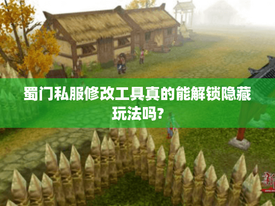 蜀门私服修改工具真的能解锁隐藏玩法吗? 蜀门私服修改工具真的能解锁隐藏玩法吗?