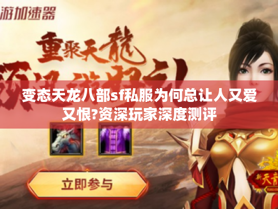 变态天龙八部sf私服为何总让人又爱又恨?资深玩家深度测评