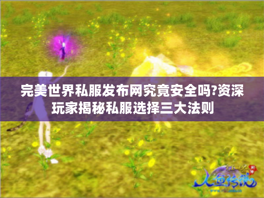 完美世界私服发布网究竟安全吗?资深玩家揭秘私服选择三大法则