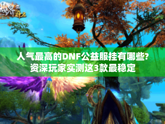 人气最高的DNF公益服挂有哪些?资深玩家实测这3款最稳定