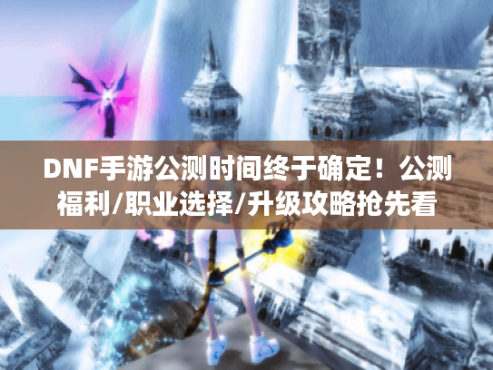 DNF手游公测时间终于确定！公测福利/职业选择/升级攻略抢先看