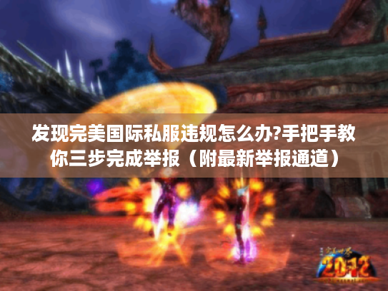 发现完美国际私服违规怎么办?手把手教你三步完成举报（附最新举报通道）