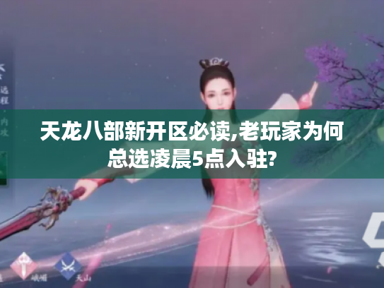 天龙八部新开区必读,老玩家为何总选凌晨5点入驻?