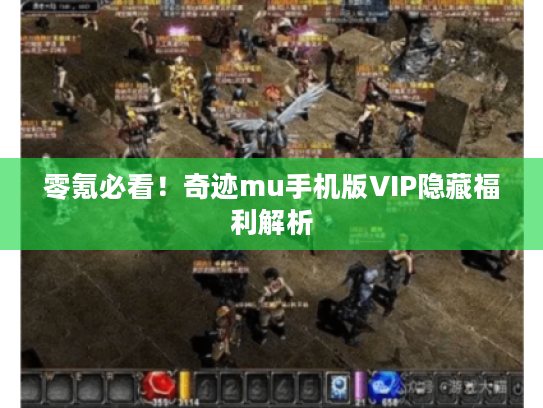 零氪必看！奇迹mu手机版VIP隐藏福利解析