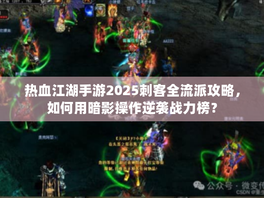 热血江湖手游2025刺客全流派攻略，如何用暗影操作逆袭战力榜？