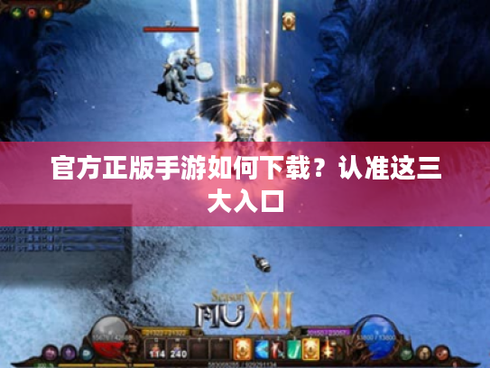 官方正版手游如何下载？认准这三大入口