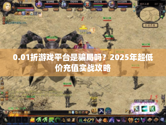 0.01折游戏平台是骗局吗？2025年超低价充值实战攻略
