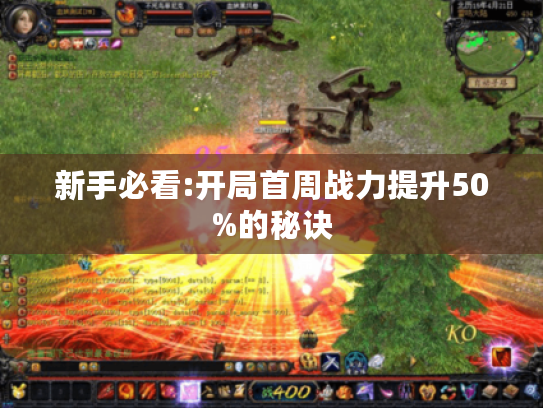 新手必看:开局首周战力提升50%的秘诀