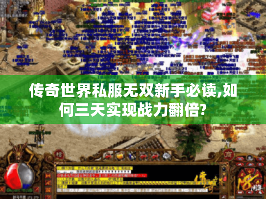 传奇世界私服无双新手必读,如何三天实现战力翻倍?