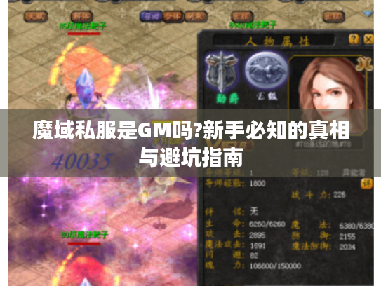 魔域私服是GM吗?新手必知的真相与避坑指南